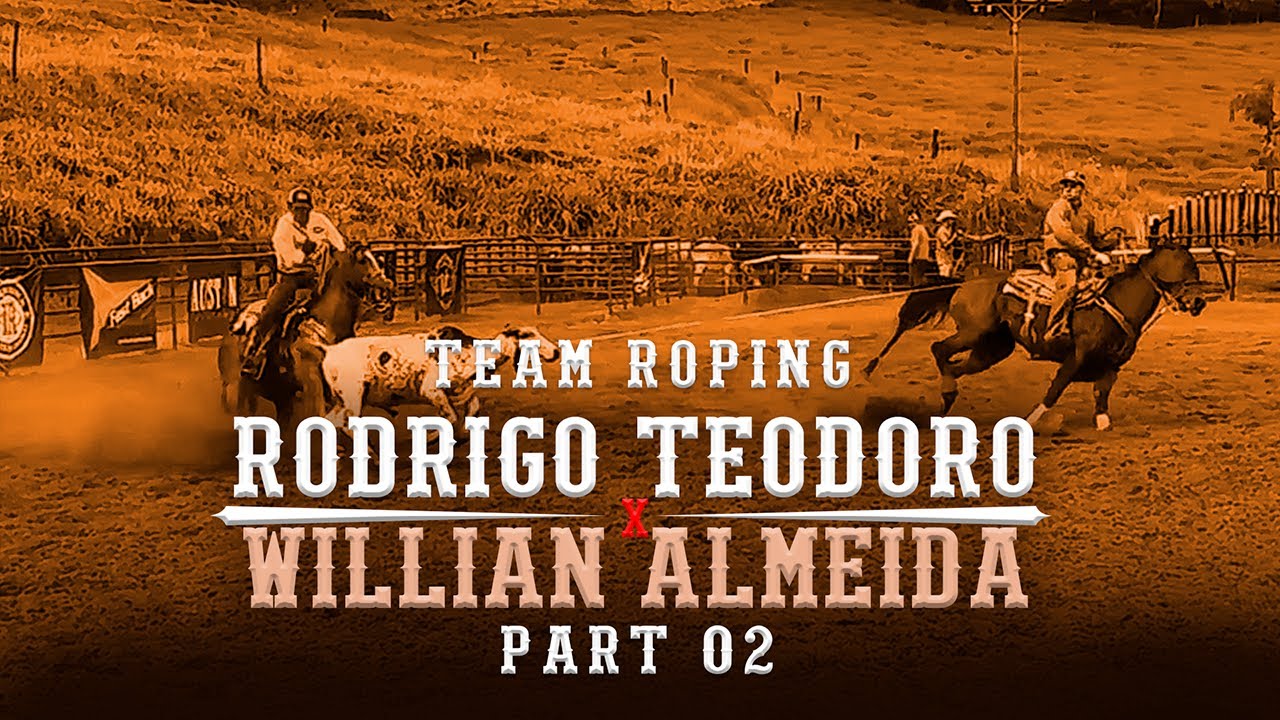 Willian Almeida Training  - Treino com  Rodrigo Teodoro Part 2 - Team Roping
