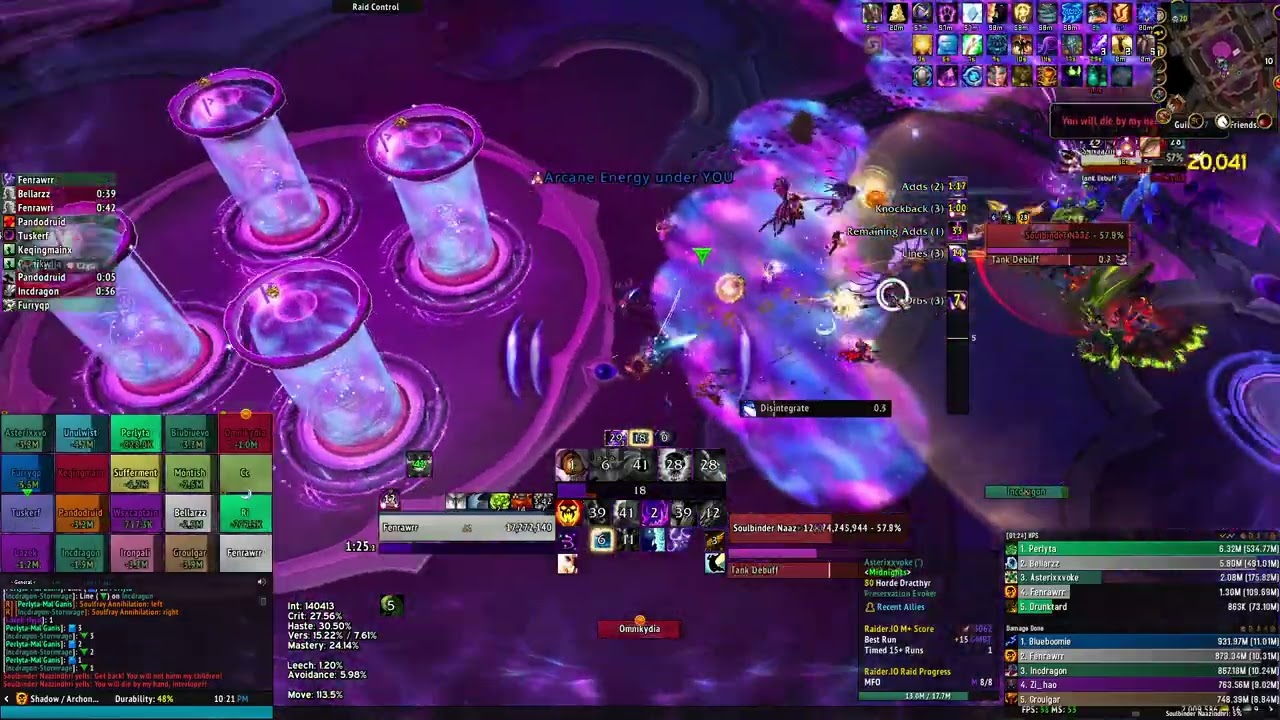 Mythic Soulbinder Shadow Priest PoV