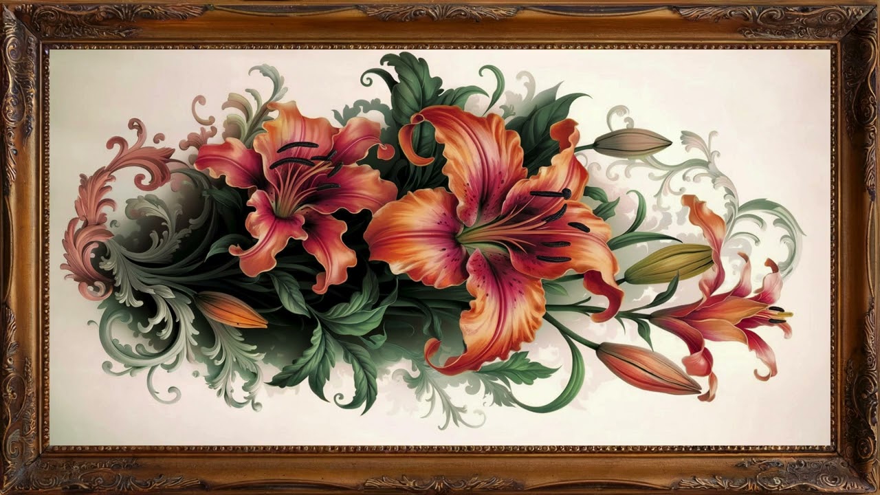 Frame Tv | Vivid Canvas 🌈 | Colorful Framed Art Screensaver for Frame TV | 2-Hour Visual Escape