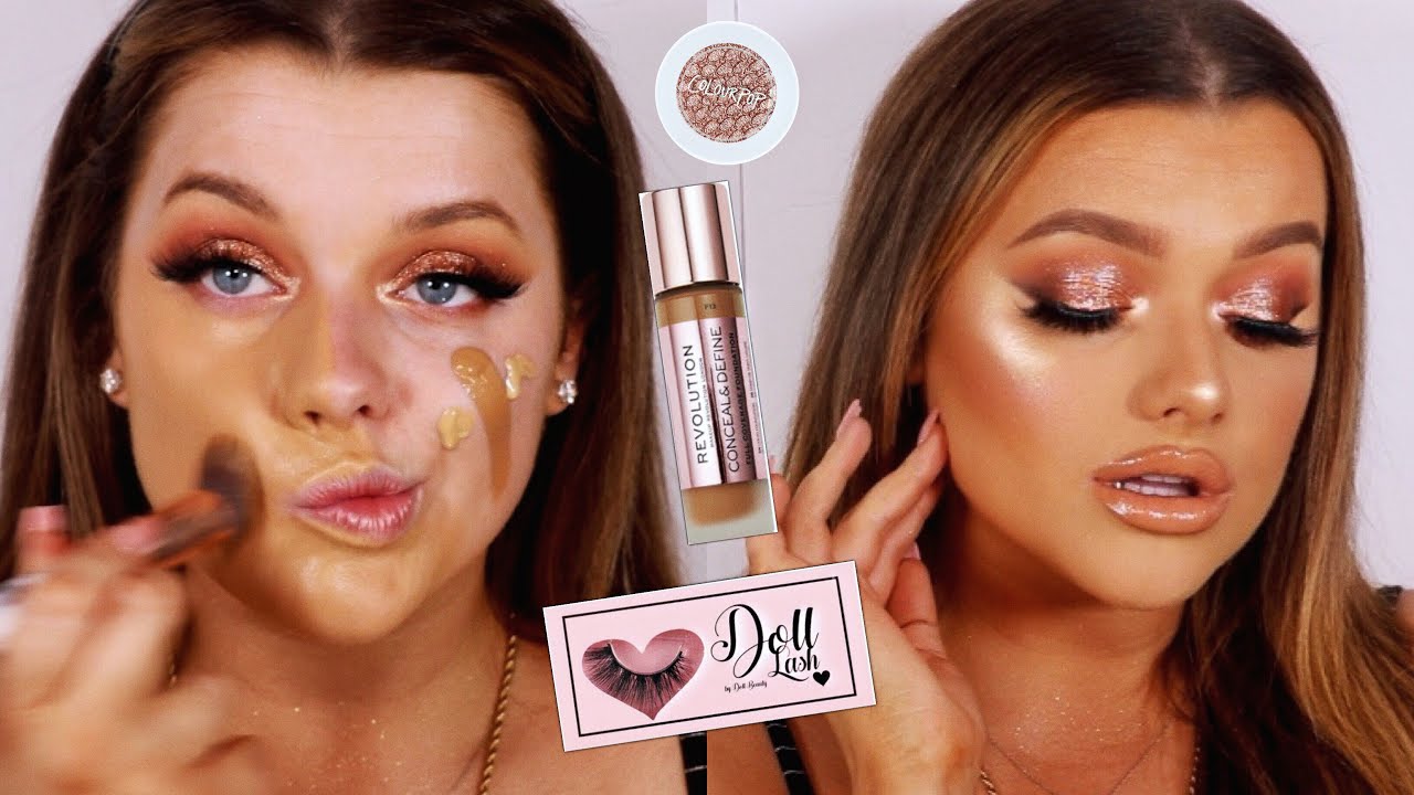 SATURDAY NIGHT GLAM using THE BEST PRODUCTS EVER!! | RACHEL LEARY