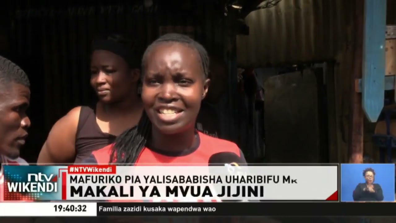 Nairobi: Familia mtaani Mukuru Kayaba zajaribu kuokoa kilichosalia baada ya mafuriko ya ghafla