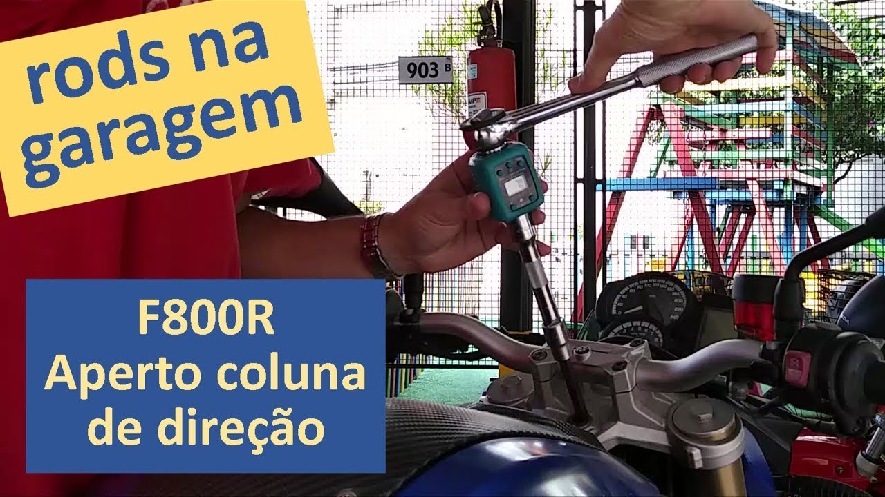 BMW F800R - Regular o aperto da caixa de direção #tutorial #motocicletas #manutenção