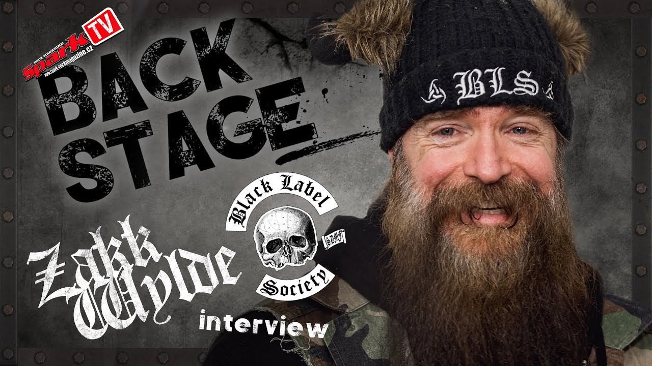 ZAKK WYLDE - interview before show in Prague (2018)