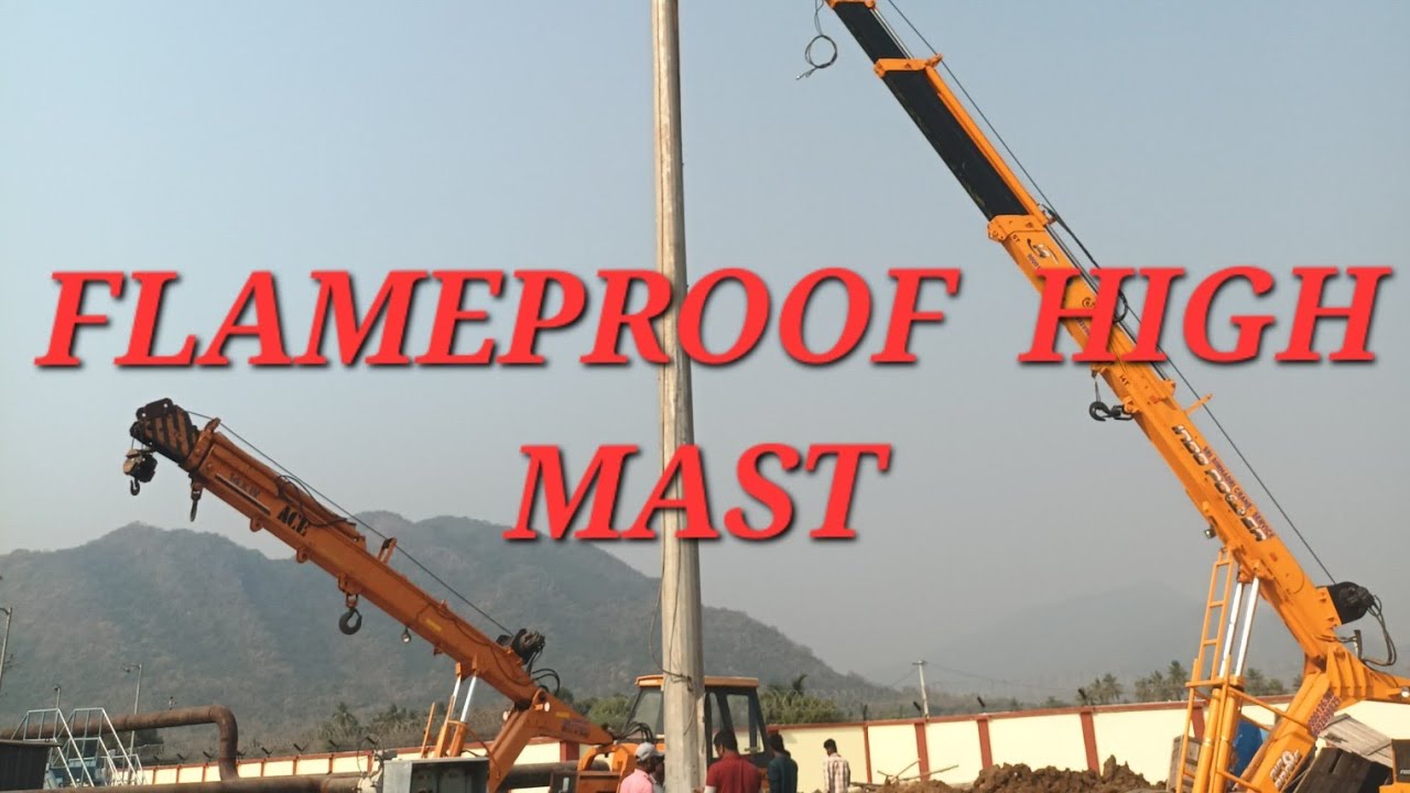 FLAMEPROOF HIGH MAST 20 MTR.(HIGH MAST GURU)