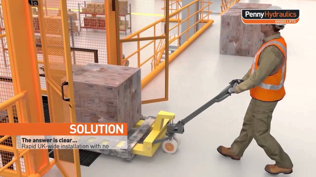 Mezzanine Floor Goods Lifts | Penny Engineering #GoodsLifts #MezzanineGoodsLifts