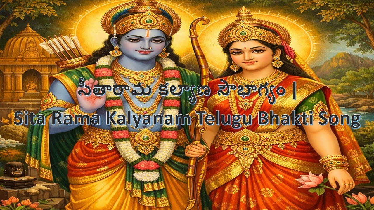 సీతారామ కల్యాణ సౌభాగ్యం | Sita Rama Kalyanam Telugu Bhakti Song