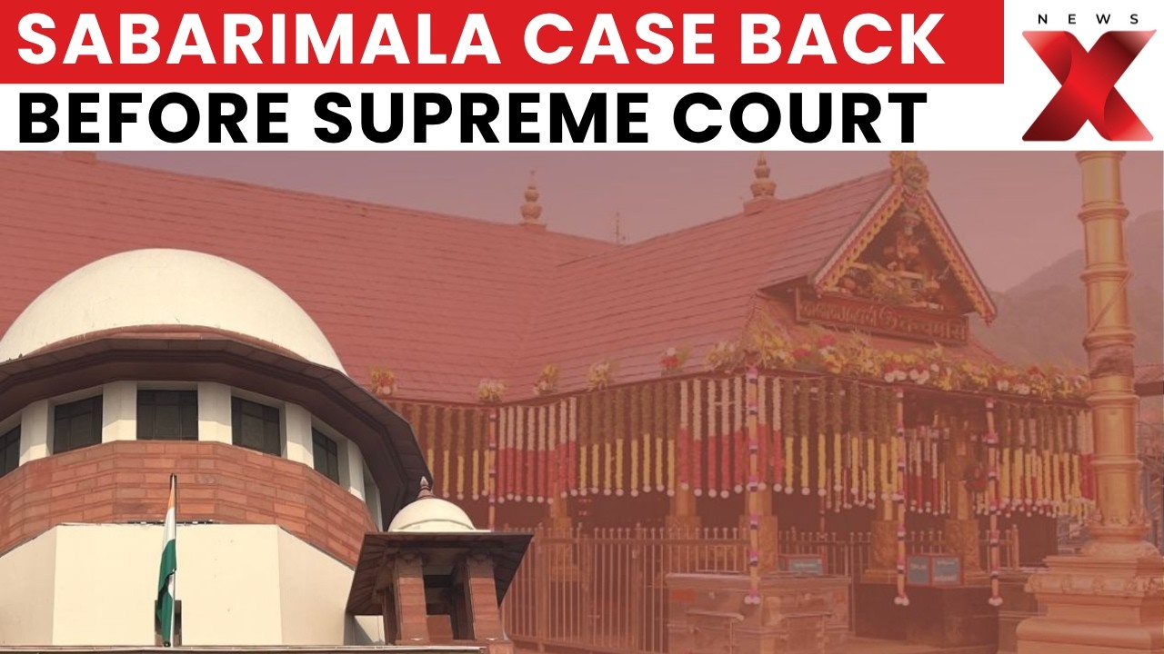 SC To Hear Sabarimala Temple Case Ahead Of Kerala Polls, Hearing From April 7 | Latest News | NewsX