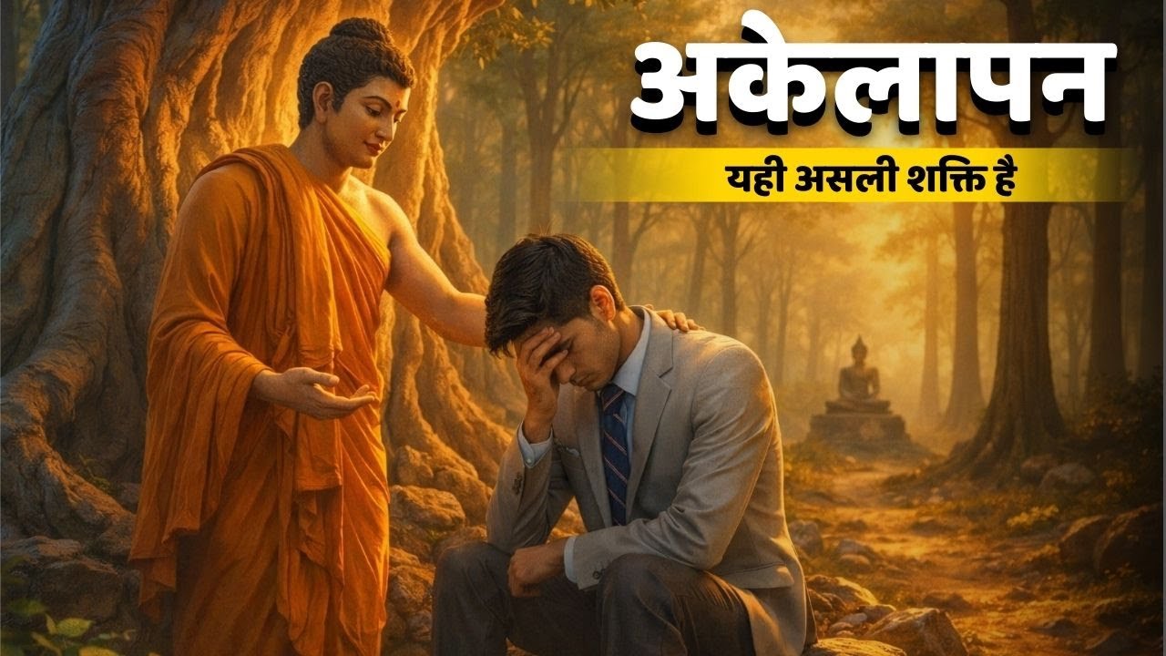 अकेलापन कमजोरी नहीं, सबसे बड़ी ताकत है | Gautam Buddha Motivation Hindi