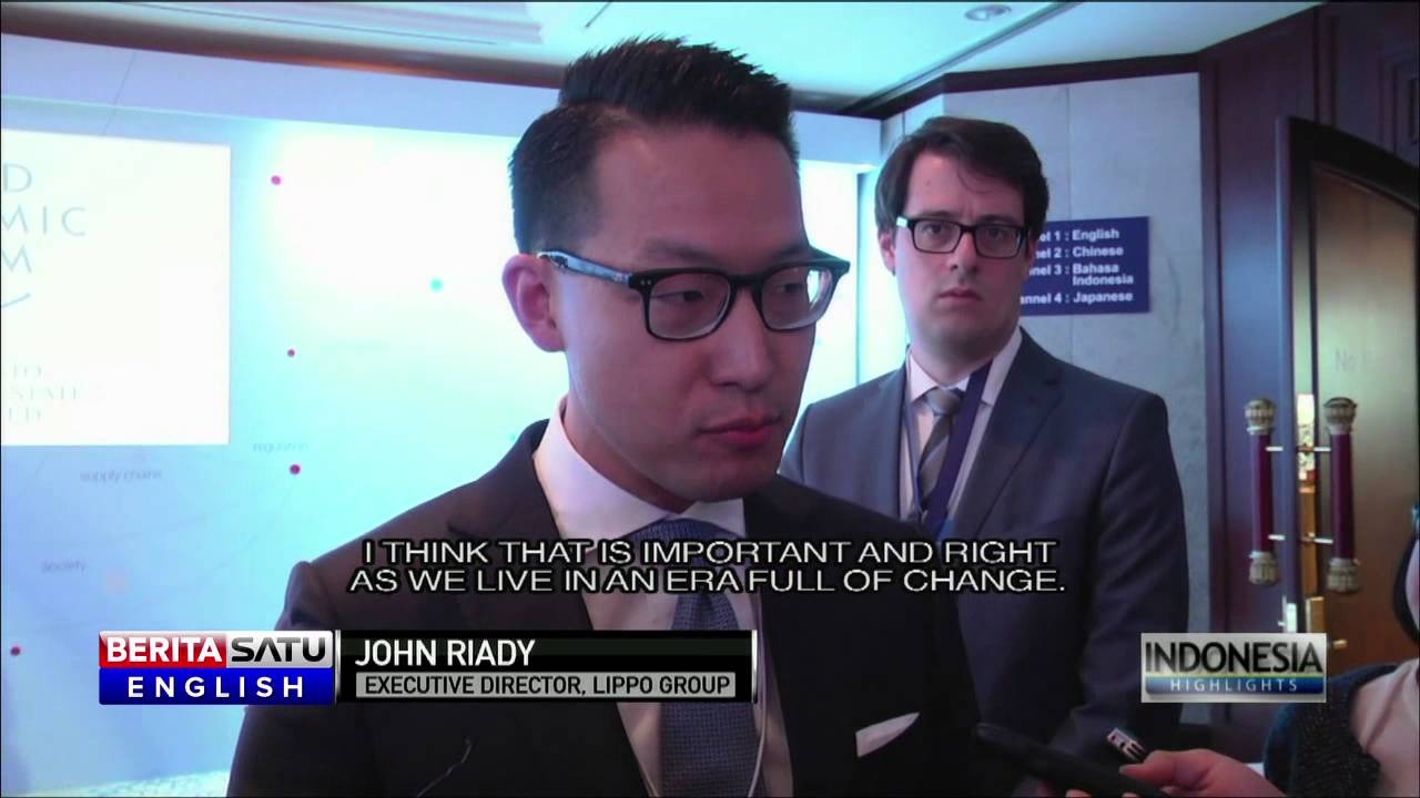 Lippo Group Executive Director John Riady Optimistic Investor Trust in Indonesia Growing