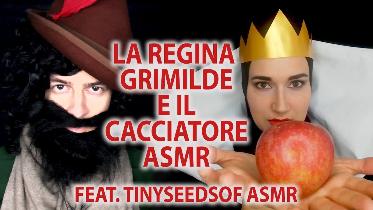 ASMR JanArt La Regina Grimilde & Il Cacciatore ASMR Collab. TinySeedsOf ASMR [Parte 2] ITA #211