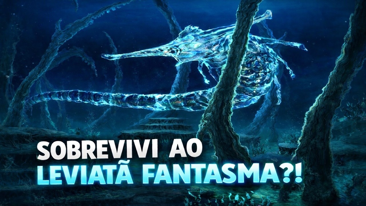Subnautica: EP10 SOBREVIVI AO LEVIATÃ FANTASMA?!