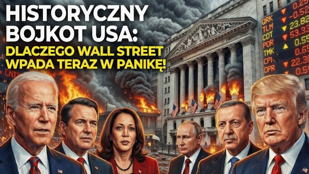 Historyczny bojkot USA: Dlaczego Wall Street wpada teraz w panikę!