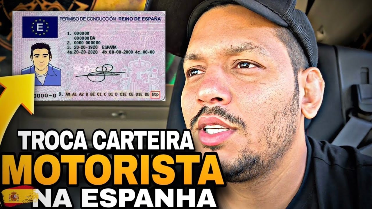 CAMINHONEIRO NA ESPANHA CARTA DE CONDUÇAO NA ESPANHA TIVE QUE TROCA MINHA CARTA DE PORTUGAL  
