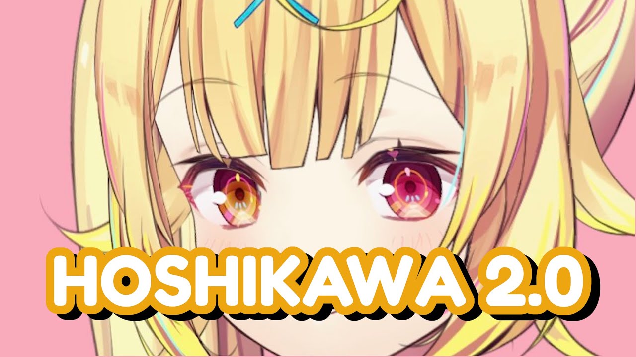 [Nijisanji] Hoshikawa's New 2.0 Model! [ENG]