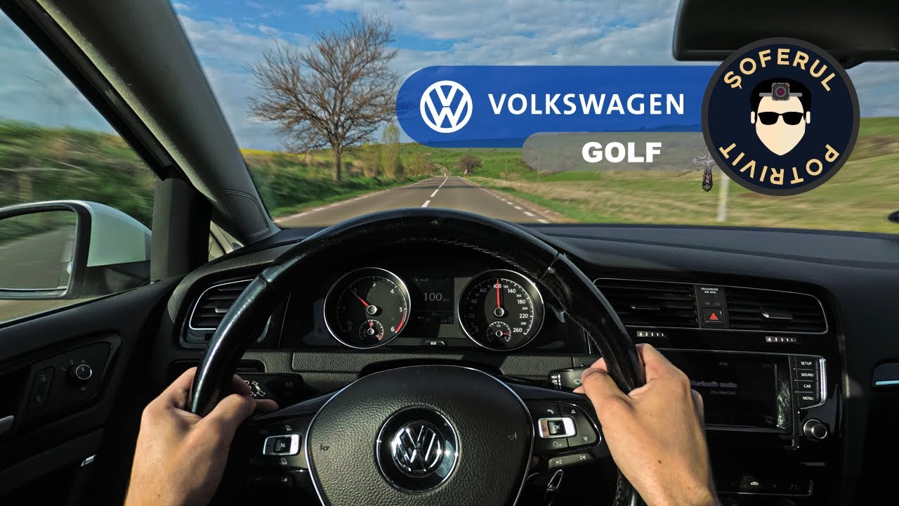 Volkswagen Golf 7 1.6 TDI (2014) | POV Drive (Binaural)