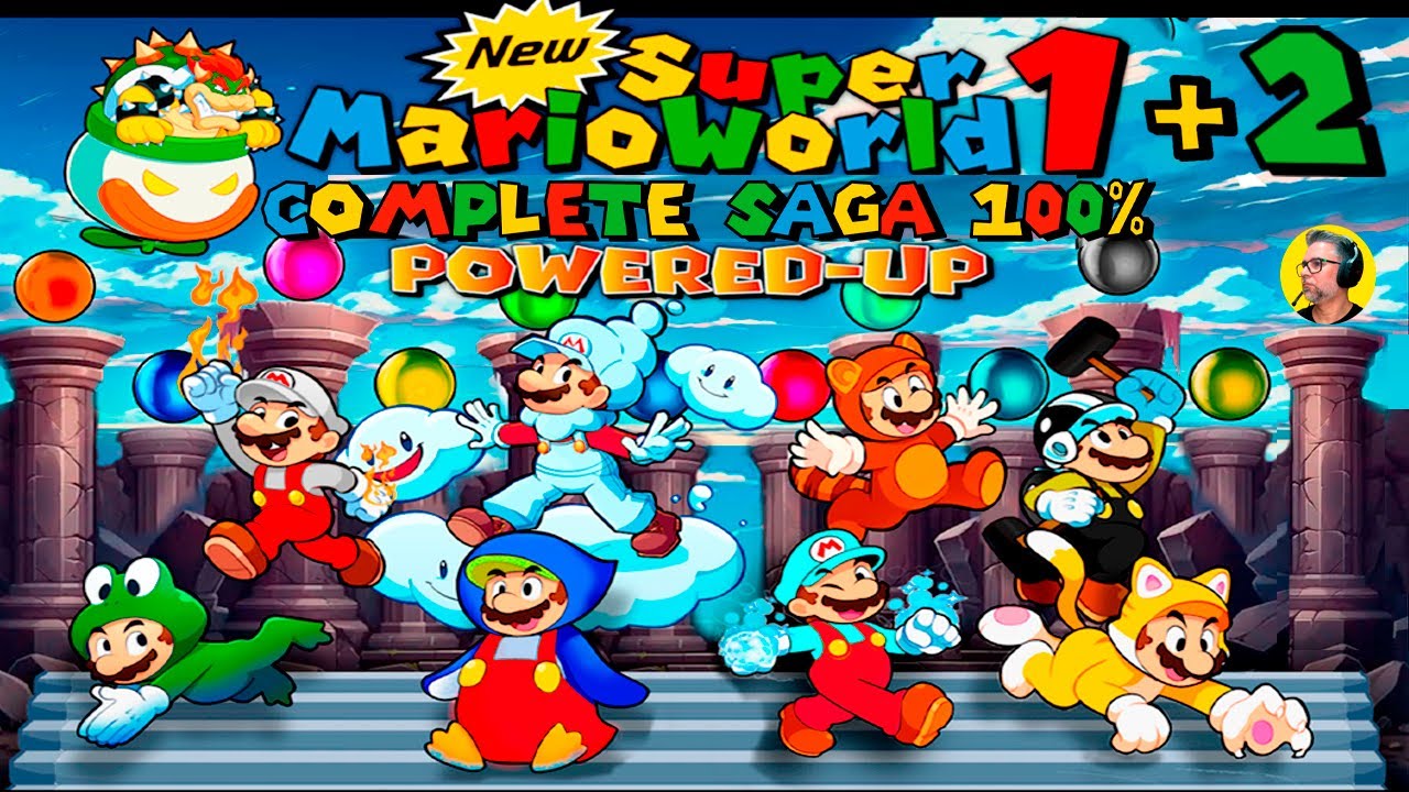 O Guia Definitivo: New Super Mario World 1 e 2 Complete Saga 100% Completo!
