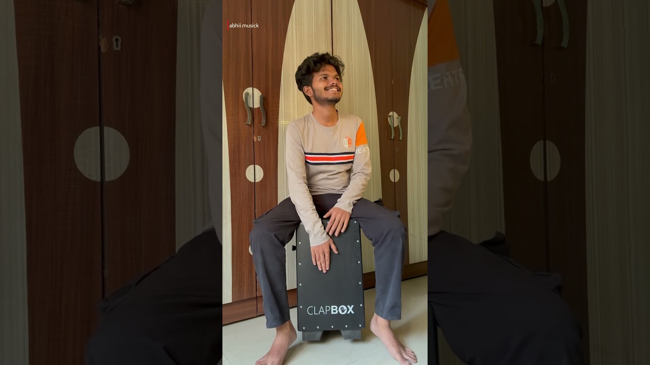 Pehla Pyaar😍 Kabir singh | clapbox cover | cajon