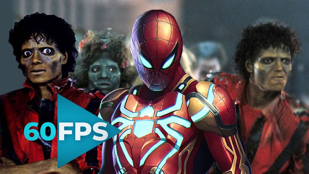 Tres Spider-Man bailando al ritmo de Thriller de Michael Jackson