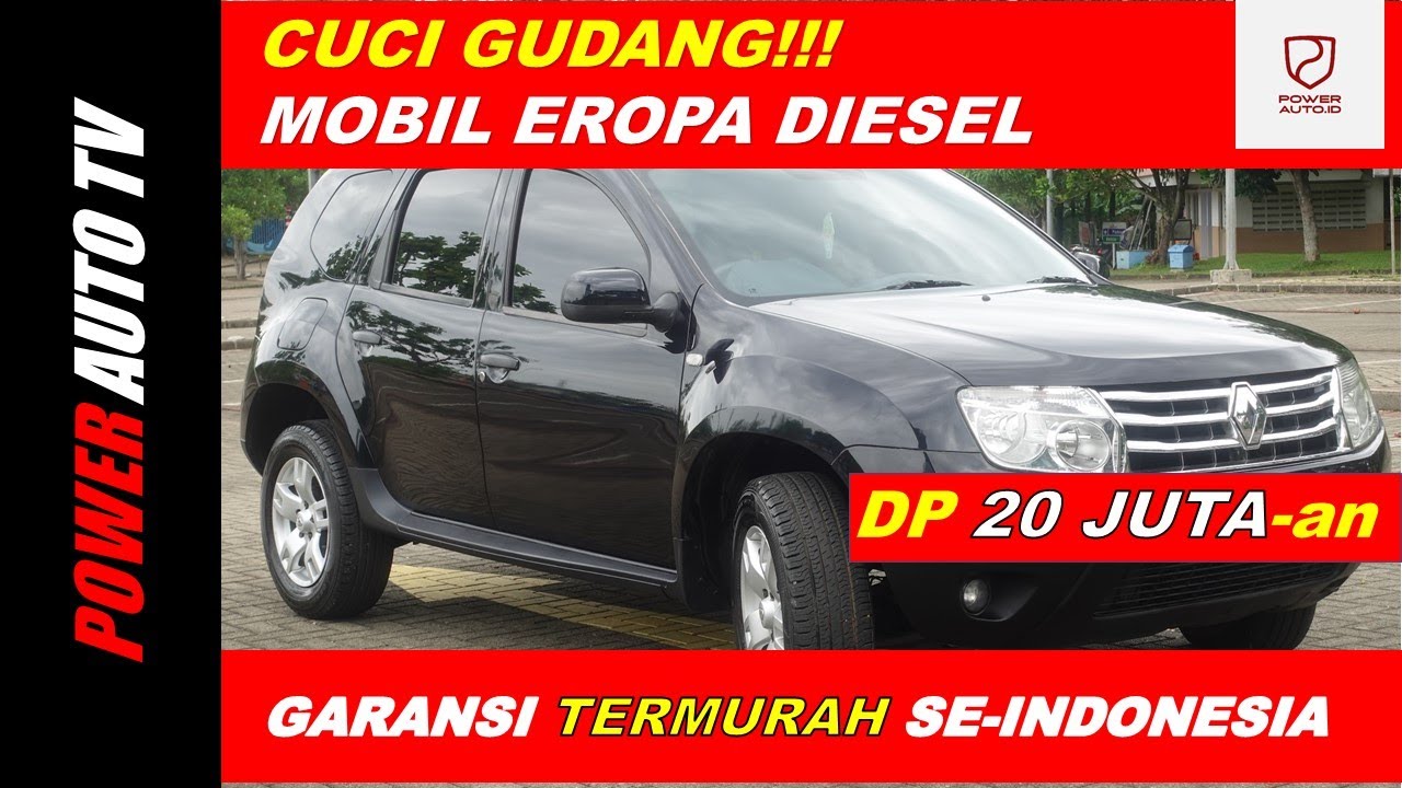 RENAULT DUSTER MOBIL EROPA MESIN DIESEL 1.5 MT CUMA 20 JUTA BISA BAWA PULANG KAMPUNG | POWER AUTO TV