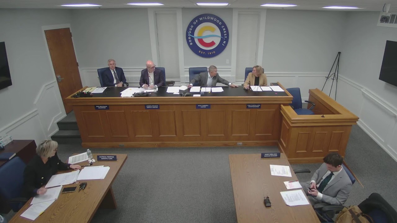Wildwood Crest Board of Commissioners Meeting