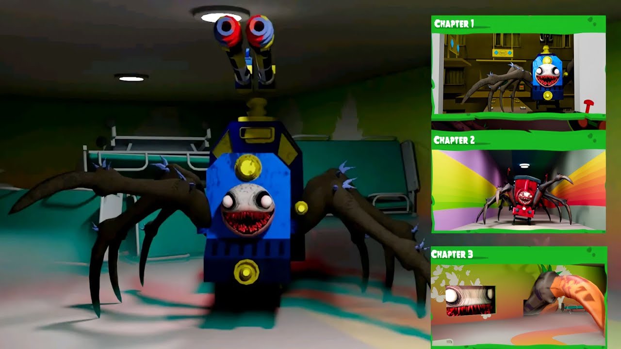 All Chapter - Spider Train Monster Survival Full gameplay
