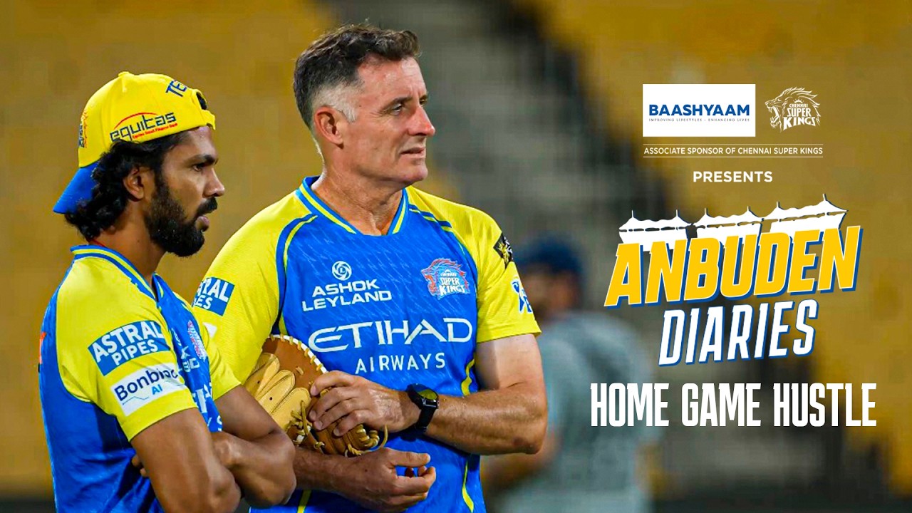 Training session at Chepauk | Super Kings hustling | Anbuden Diaries | IPL 2026