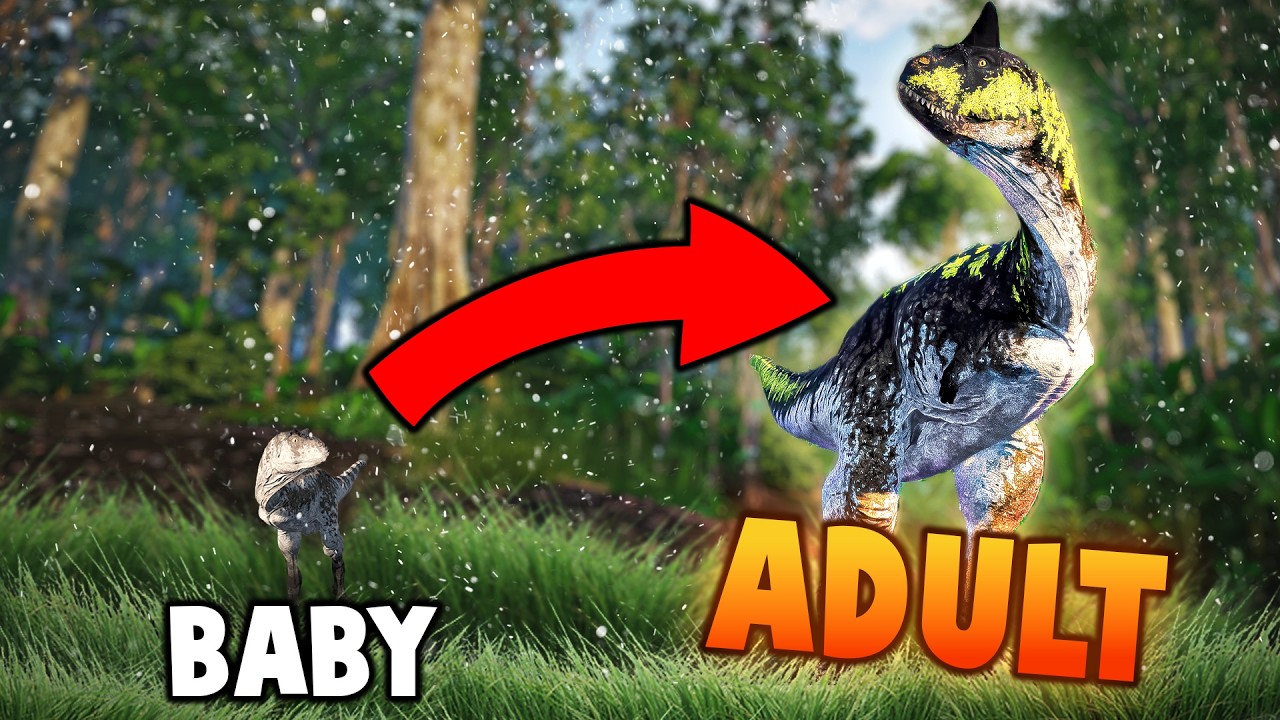 Surviving SOLO From Baby to APEX PREDATOR | Carnotaurus [The Isle]