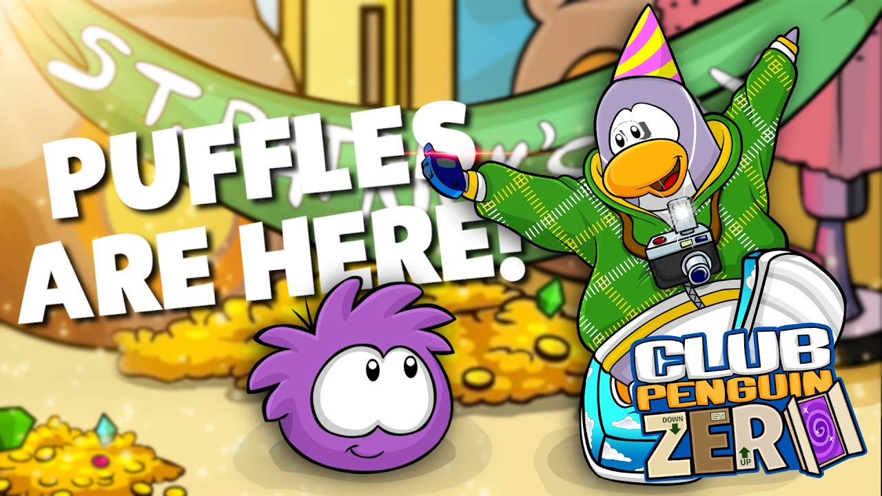 did someone say PUFFLES?!?! | Club Penguin Zero