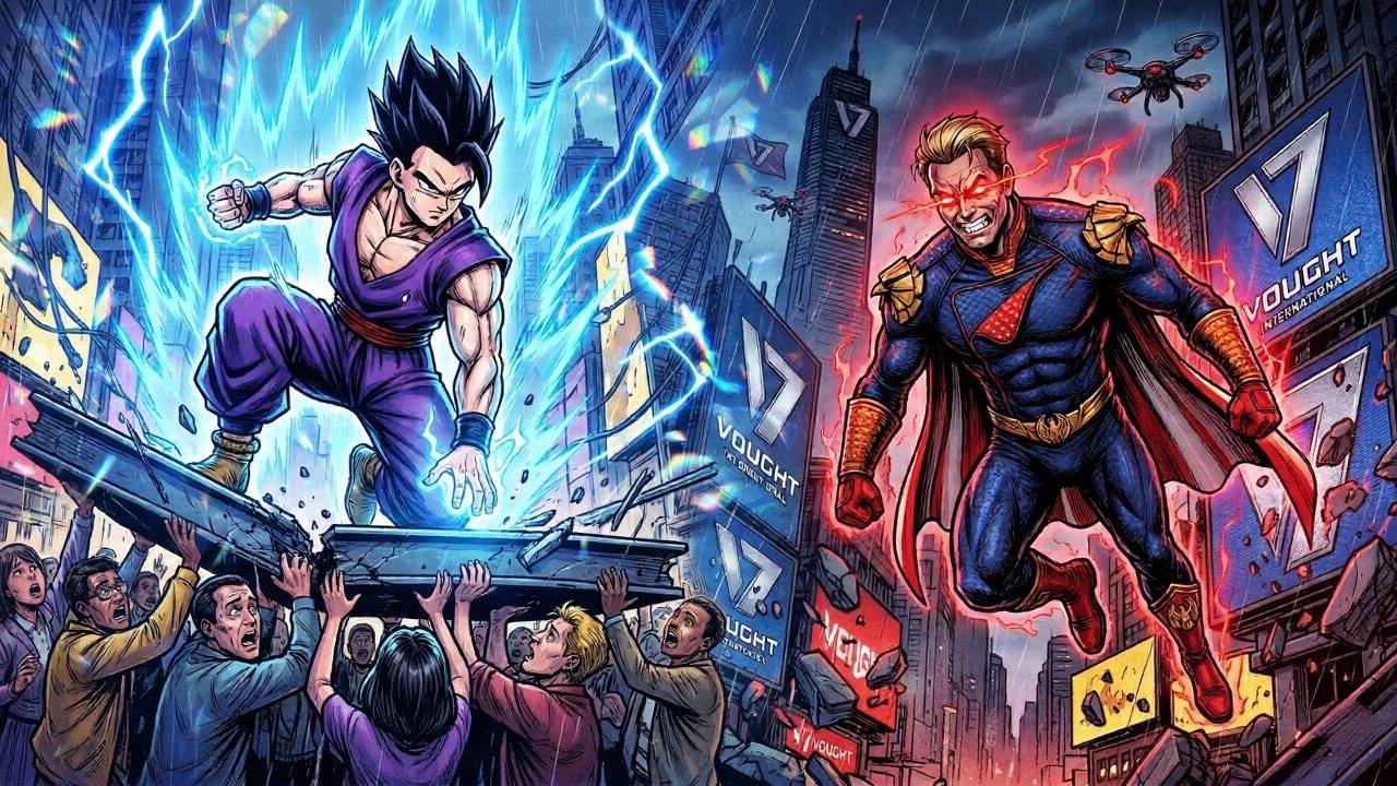 WHAT IF GOHAN ENTERED THE BOYS UNIVERSE?