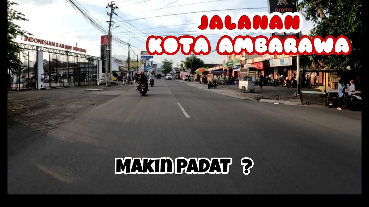 Update ‼️ ASMR Riding Around in Ambarawa Semarang Regency | Melihat Situasi Terkini Kota Ambarawa