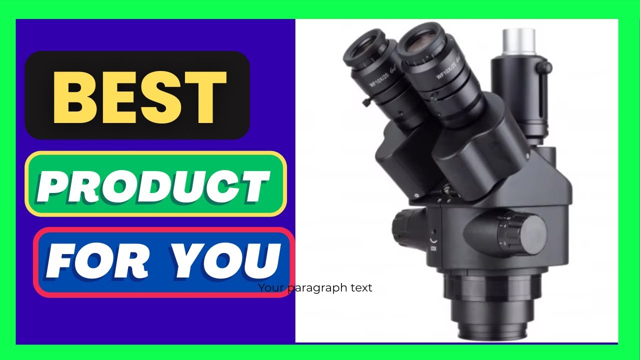 AmScope 7X-45X Black Simul-Focal