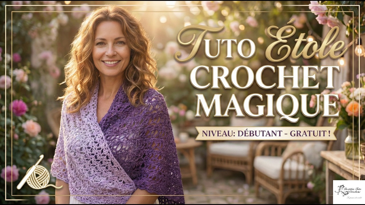Etole au crochet @AlextitiaTutoCrochet