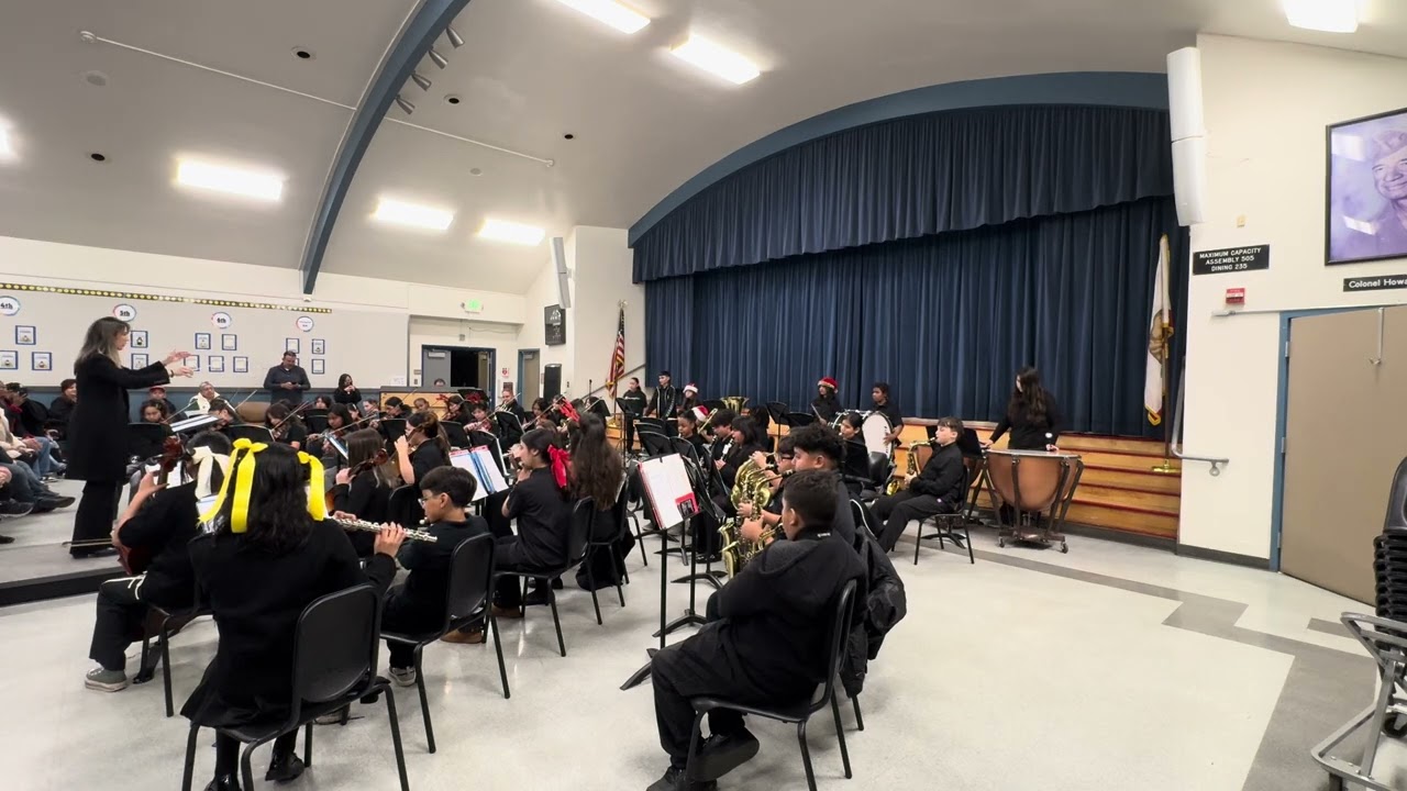 Tip Toeing played by Nichols Elementary Orchestra Winter Concert 2025
