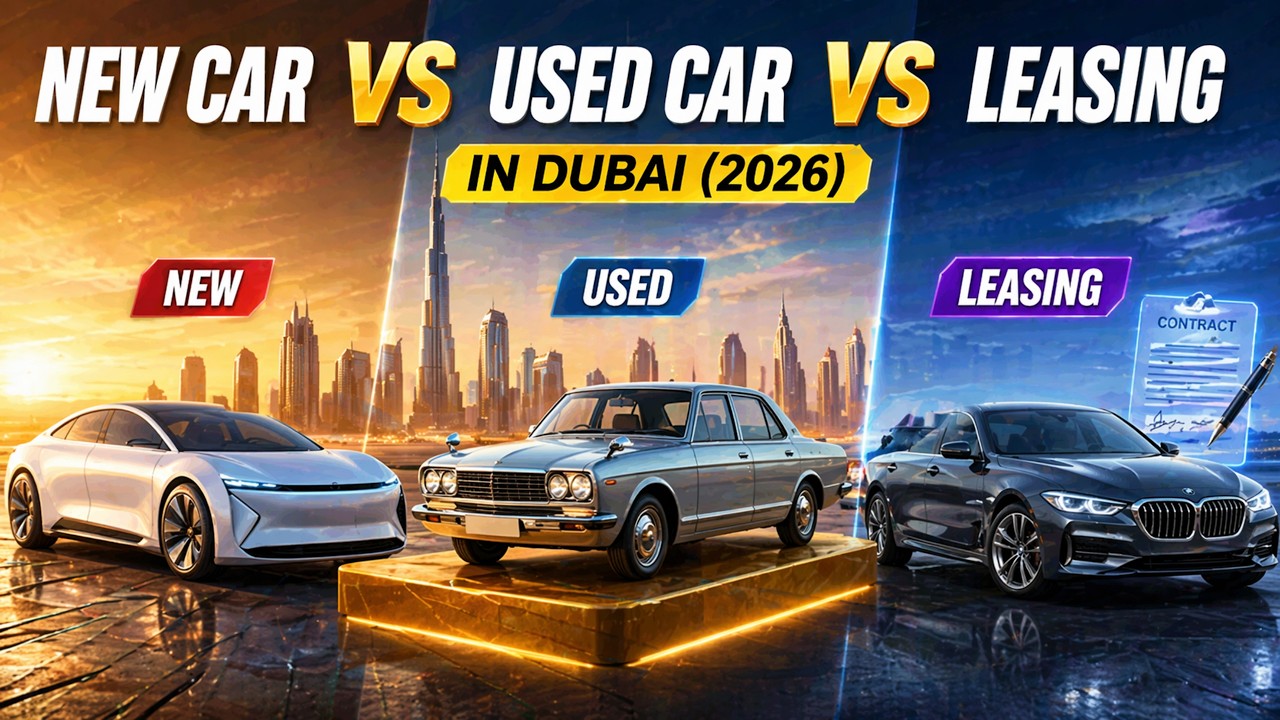 New vs Used vs Leased Car in Dubai 2026: What's the Cheapest Option?