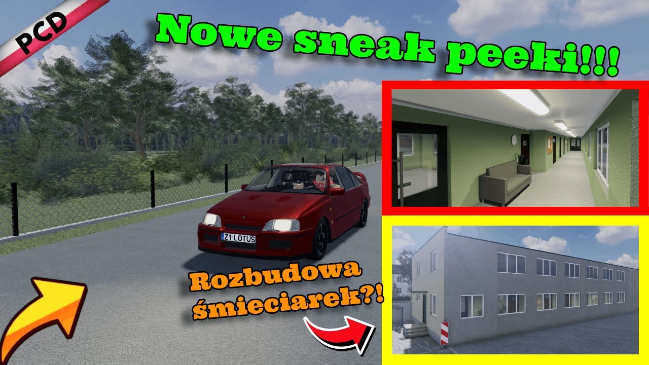 NOWE SNEAK PEEKI DOTYCZĄCE ROZBUDOWY ŚMIECIAREK I NIE TYLKO W POLISH CAR DRIVING!!!