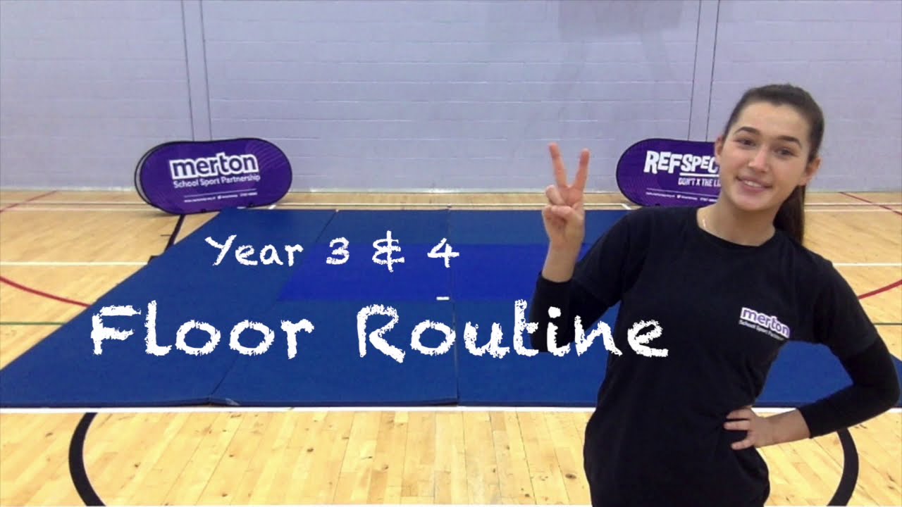 Key Steps 2 Floor Routine | Gymnastics | Merton SSP
