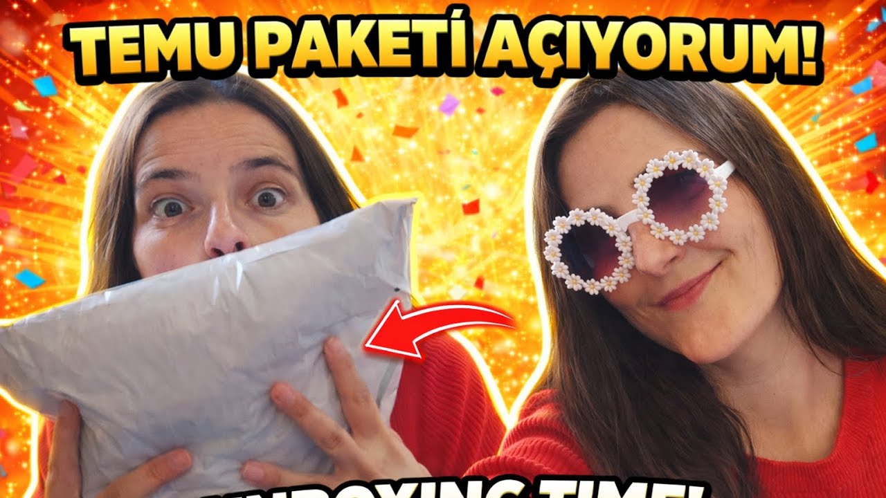 Kızıma Bayram Sürprizi 🎀 Temu Paket Açılışı