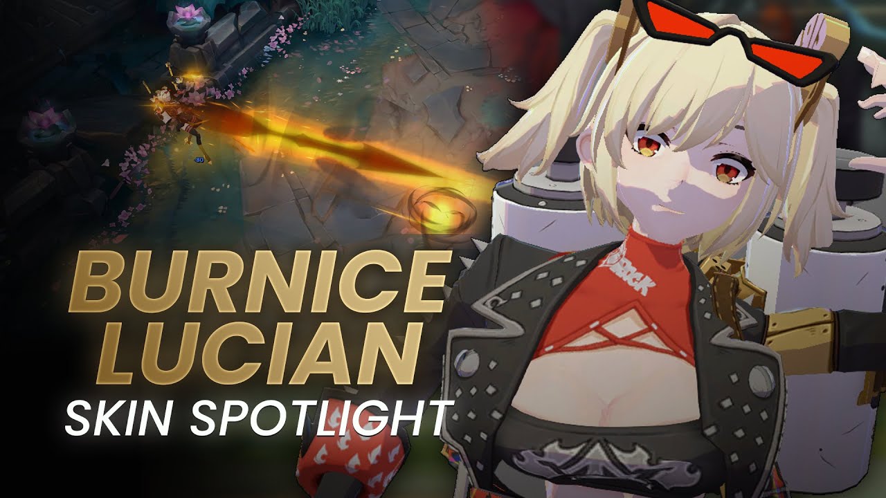 Burnice Lucian Custom Skin Spotlight - League of Legends