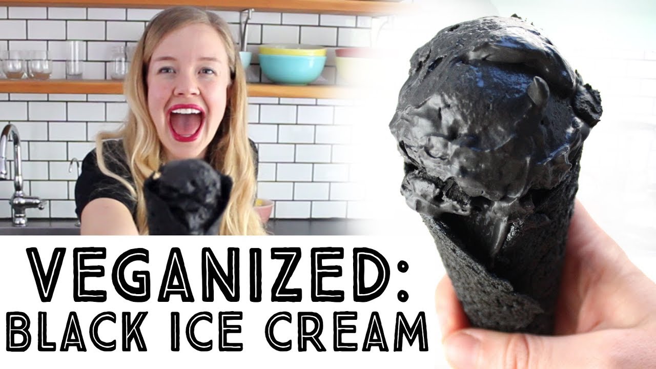 VEGANIZED: Black Ice Cream