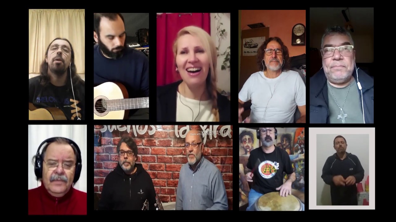 MUERE CON LA SONRISA - Rulo Nieves y Artistas Unidos.