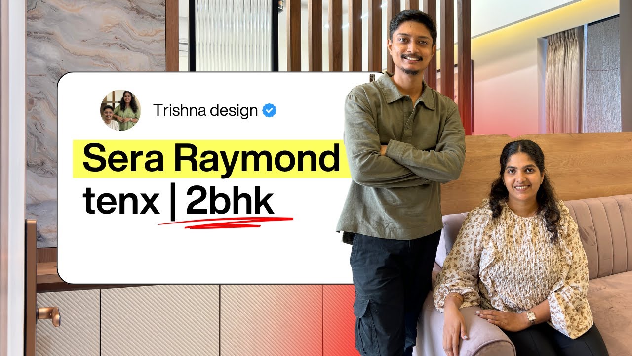 Sera raymond tenx | 2bhk Raymond tenx habitat |  #raymondtenx #thane #interior