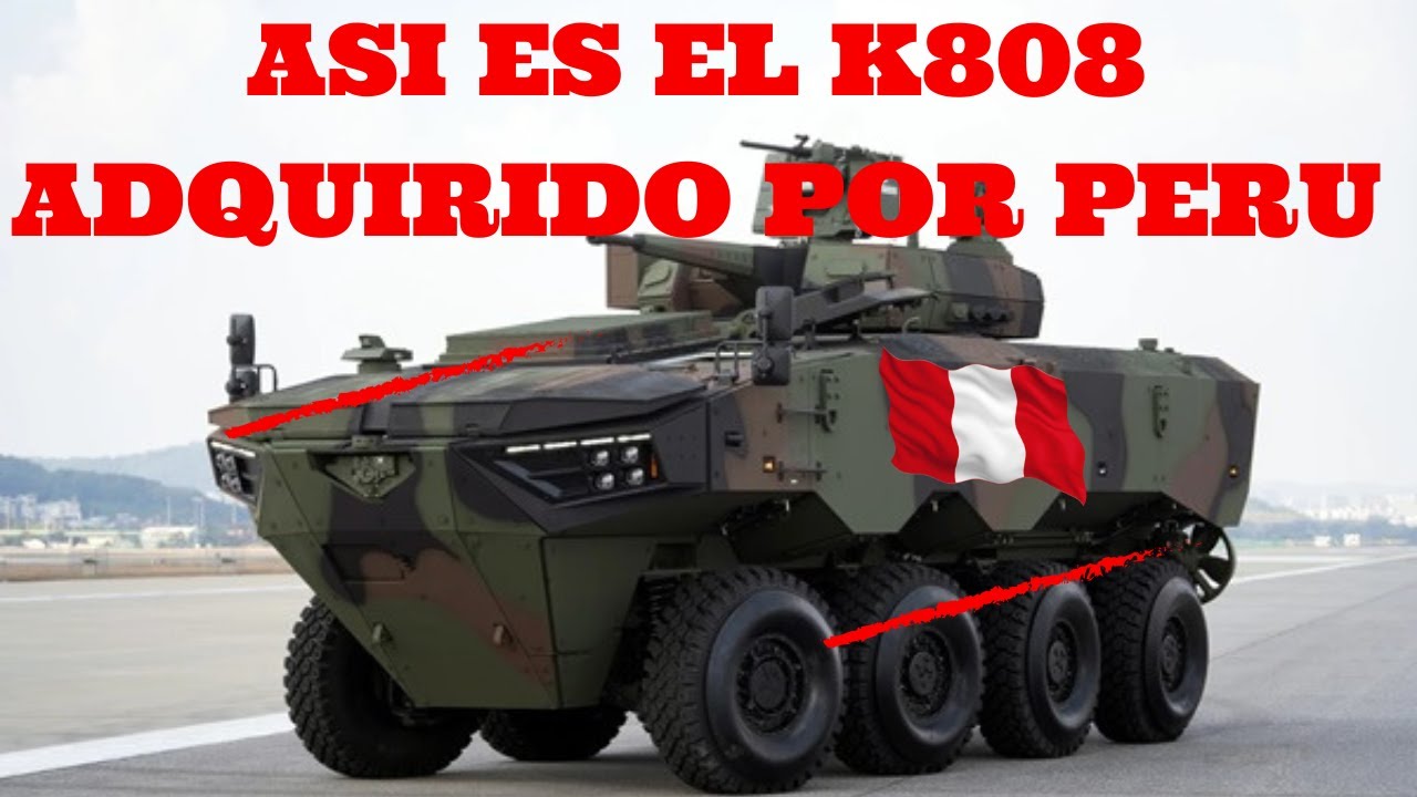 K808 White Tiger, el NUEVO 8x8 perueno.