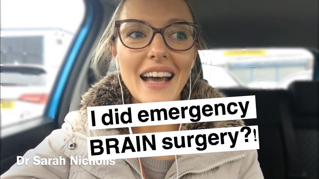 First time doing BRAIN SURGERY | neurosurgery operating theatre | Dr Sarah Nicholls | vlog 13