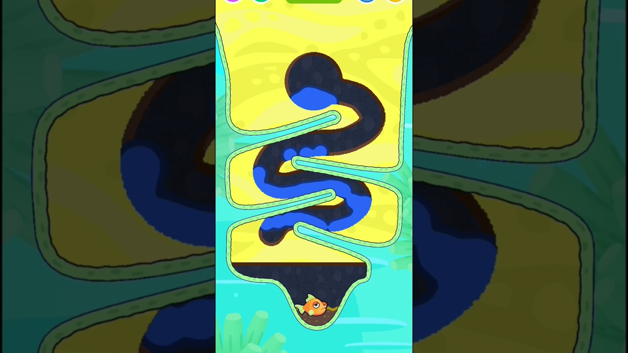 Save the fish 🐟🦈 56 🎮 Random Candy #shorts #fishdom
