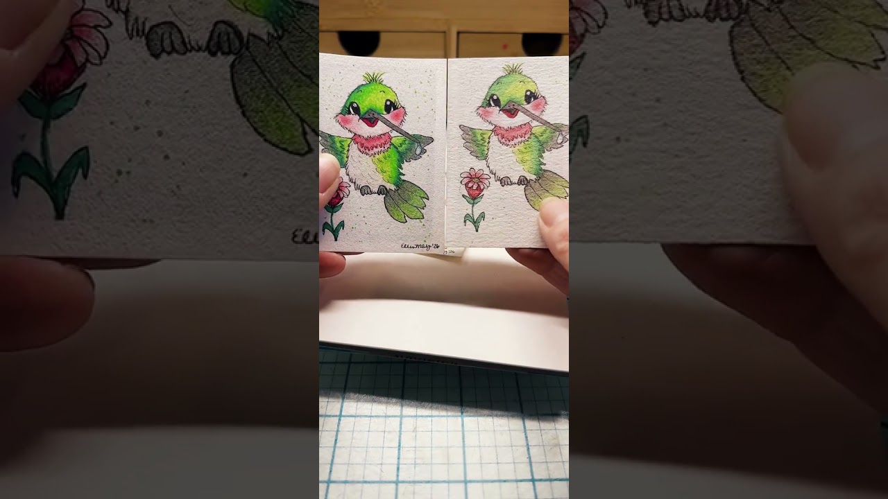 Dragonfly TikTok Live Watercolor Tutorial