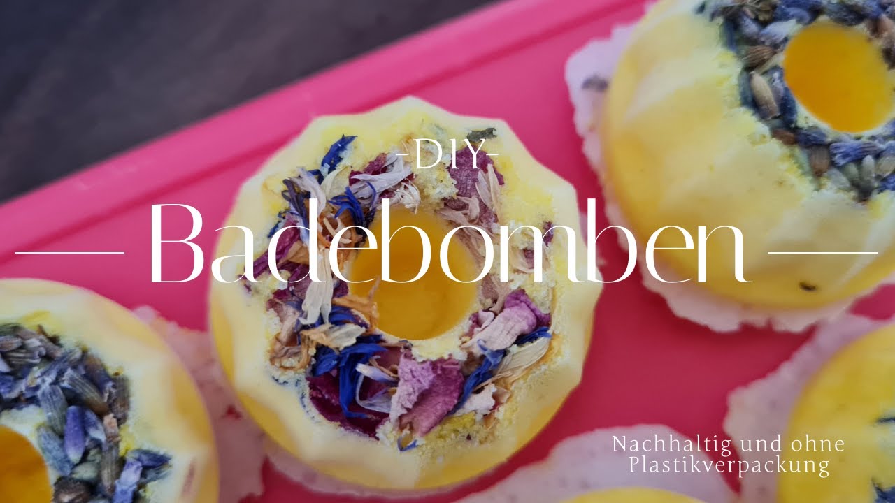 ⭐DIY - sprudelnde Badebomben⭐