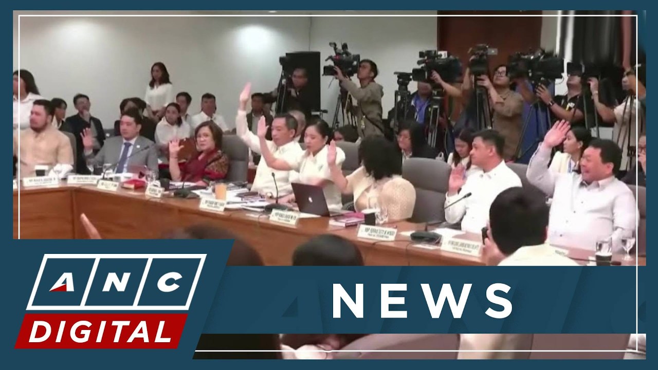 MOMENT: Voting 46-1-1, House Justice Committee finds 1st impeach rap vs Marcos 'sufficient in form'