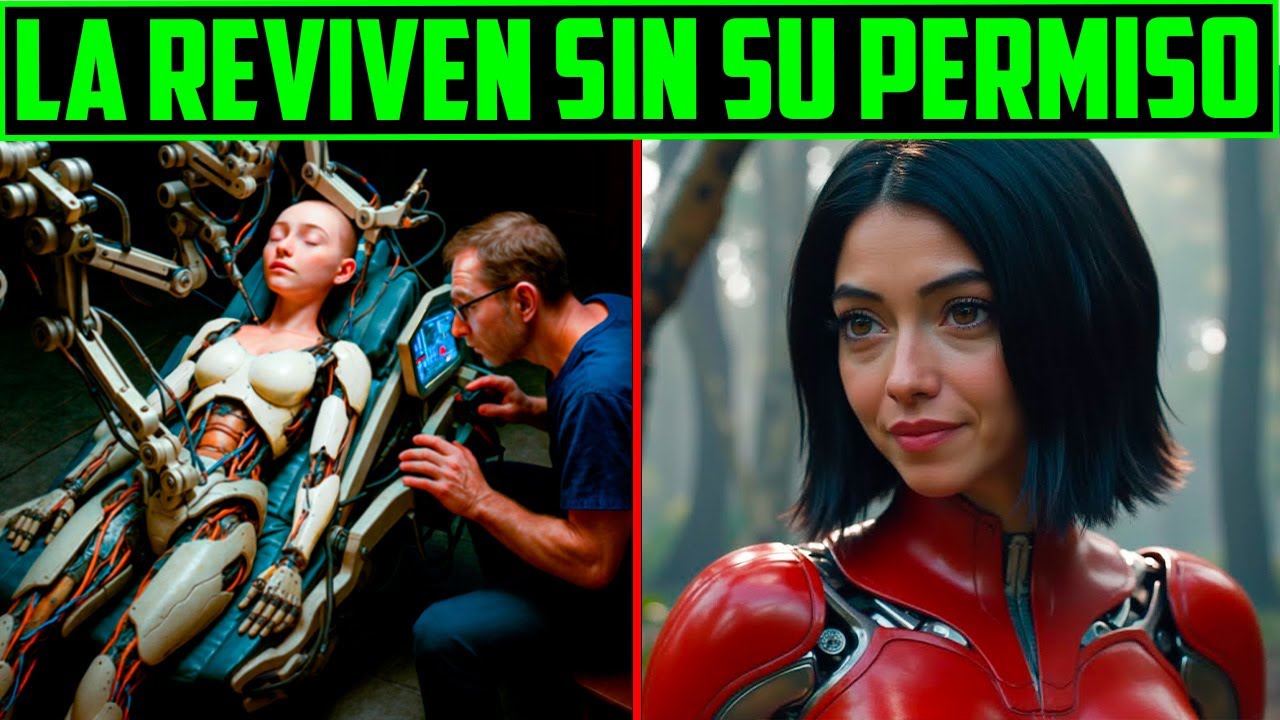 LA ANDROIDE QUE SE ENAMORA - ALITA BATTLE ANGELA ANDROIDE DE  GUERRA QUE SE ENAMORA