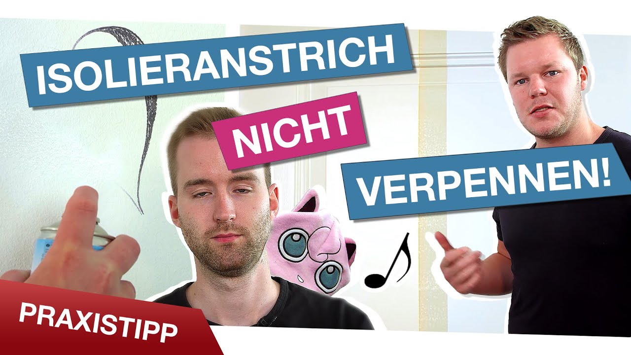 Isolieranstriche – ran an die Flecken!