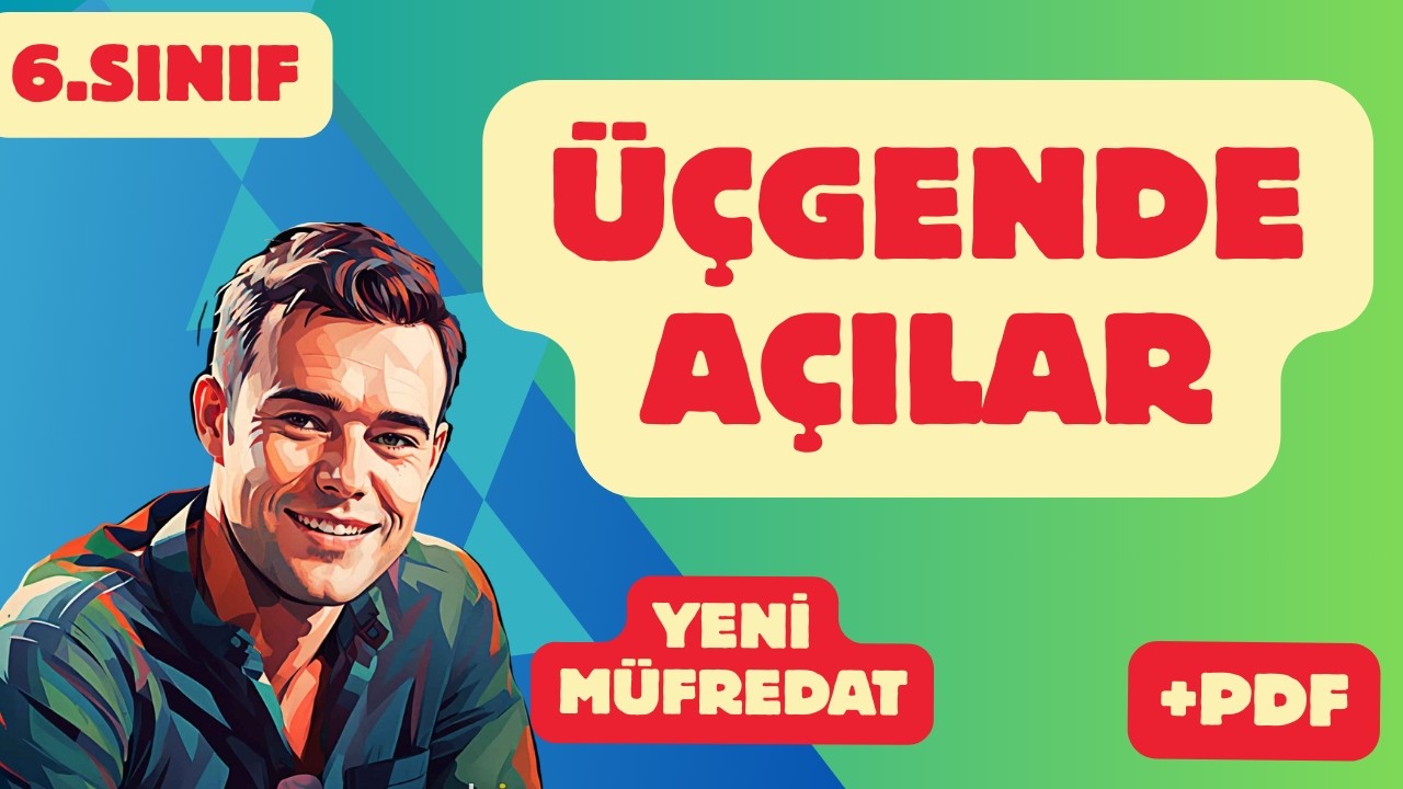 6.Sınıf Matematik | Üçgende Açılar #üçgenler #açılar #üçgendeaçı #yenimüfredat #6sınıfmatematik